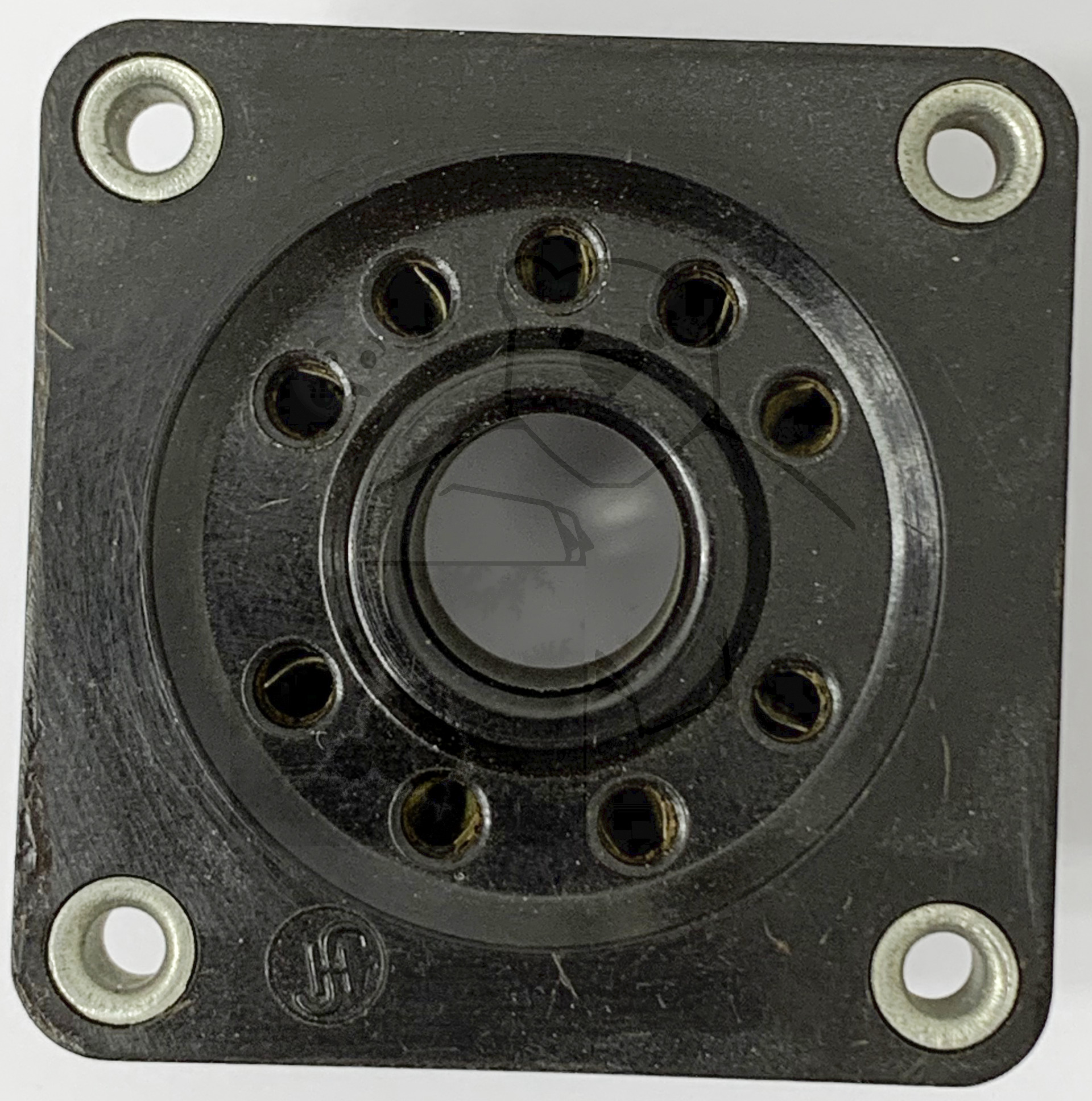 Fassung für Röhren mit: Poströhre, 9pol.